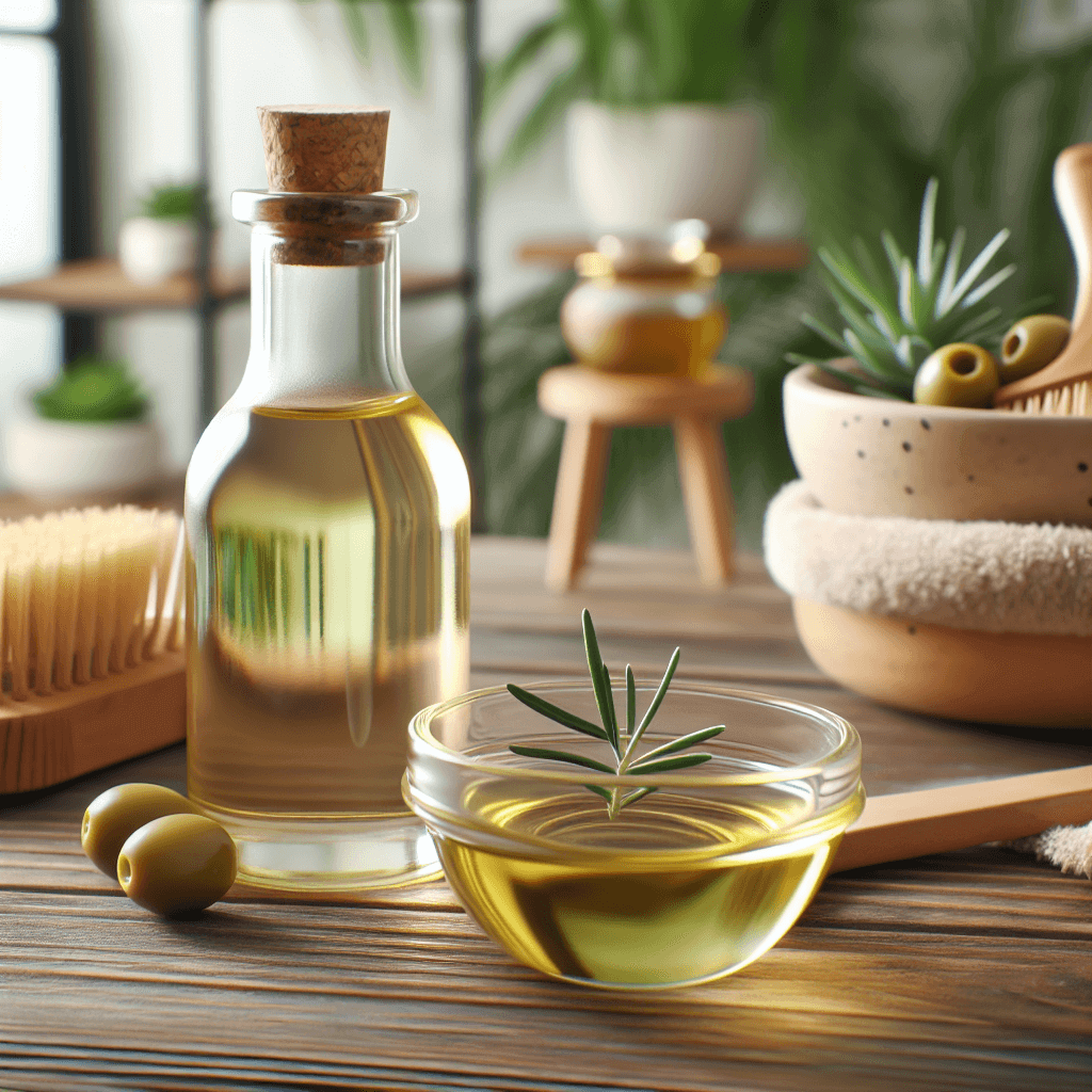 Aceite de Oliva para el pelo
