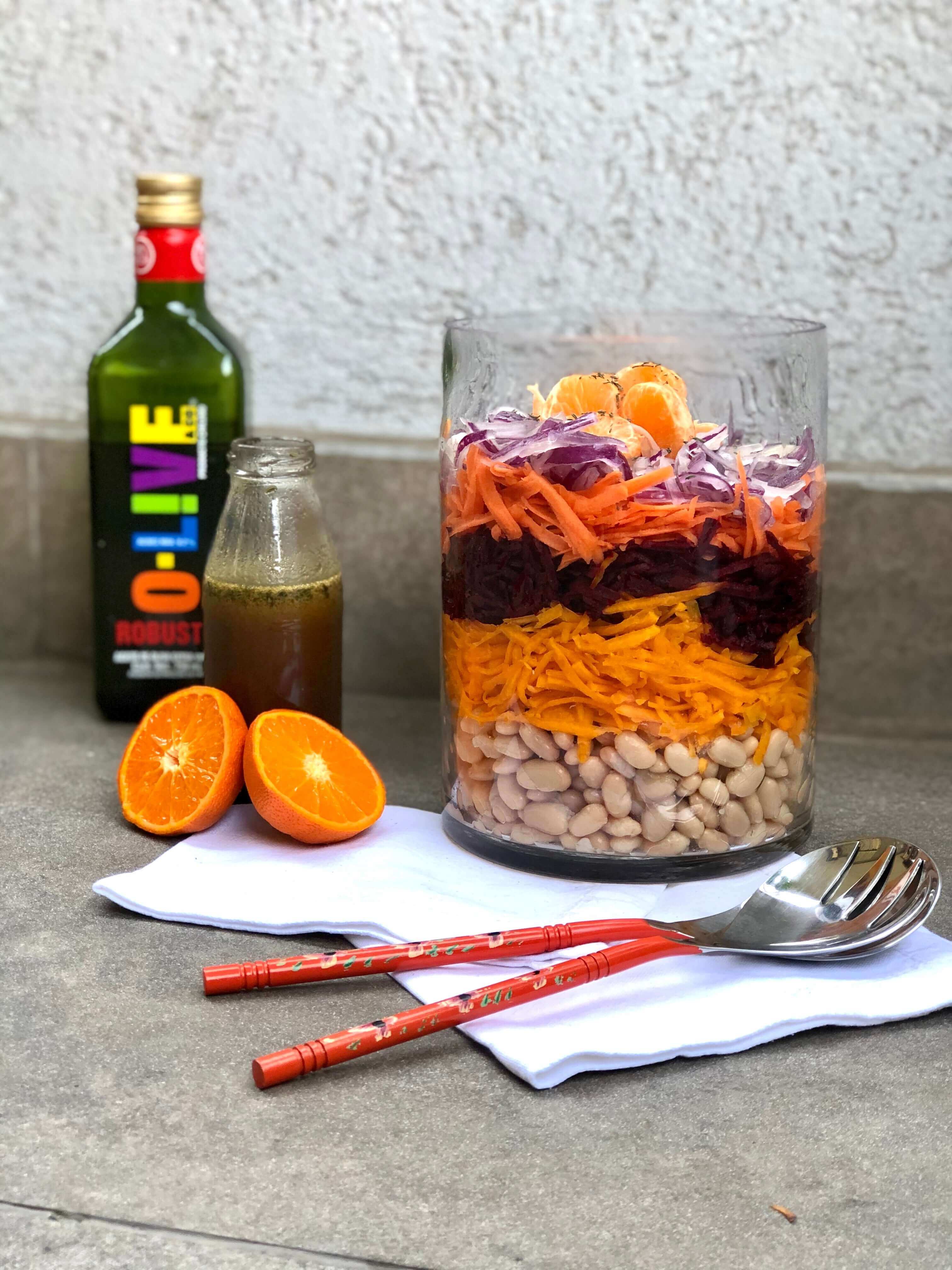 Ensalada de Porotos por Benjamín Perez