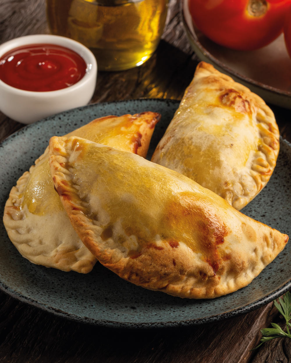 Empanadas de Chupe de Centolla con Camarones