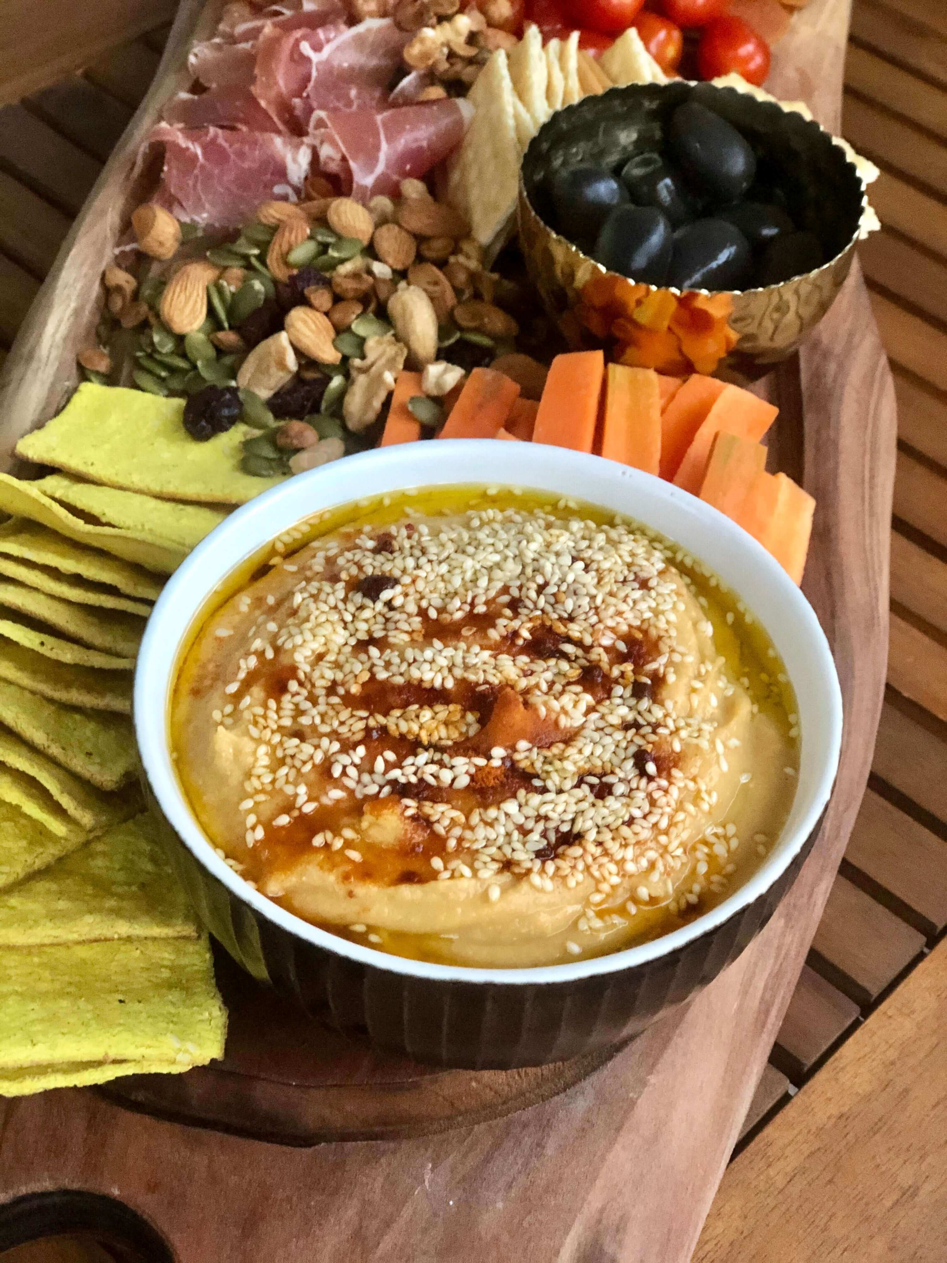 Hummus con Camote por Benjamín Perez
