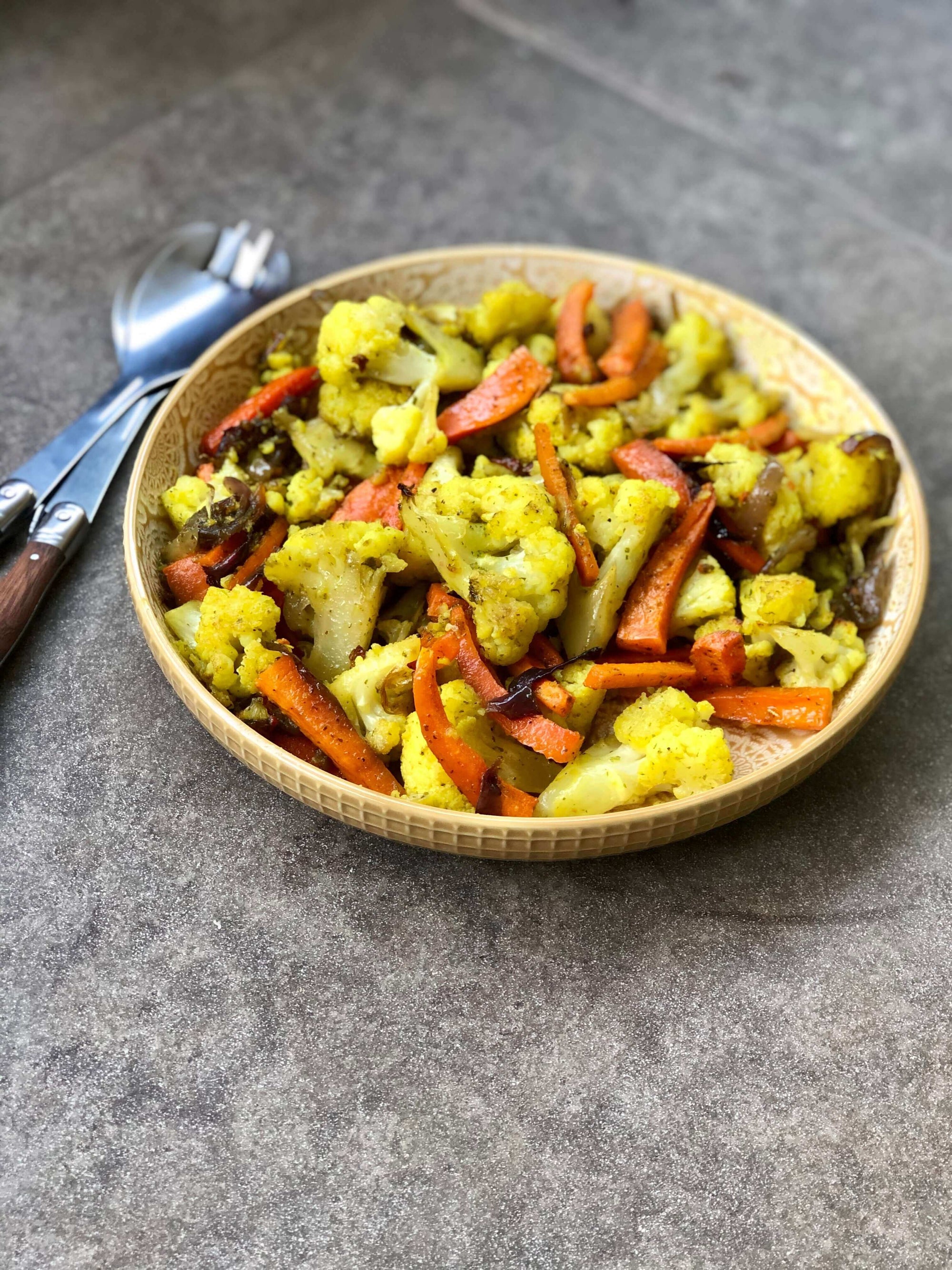 Coliflor Asada