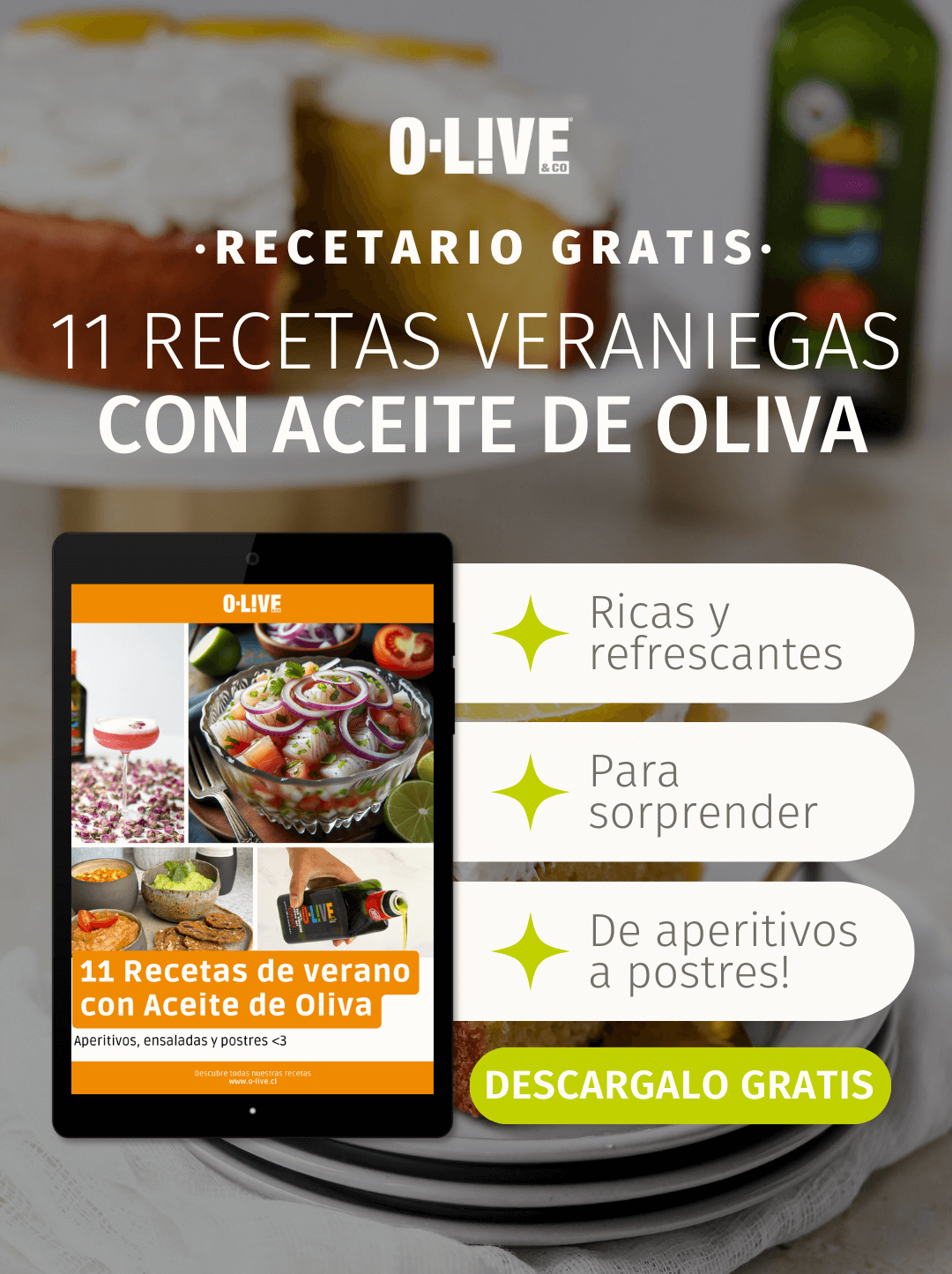 Recetas de Verano O-Live