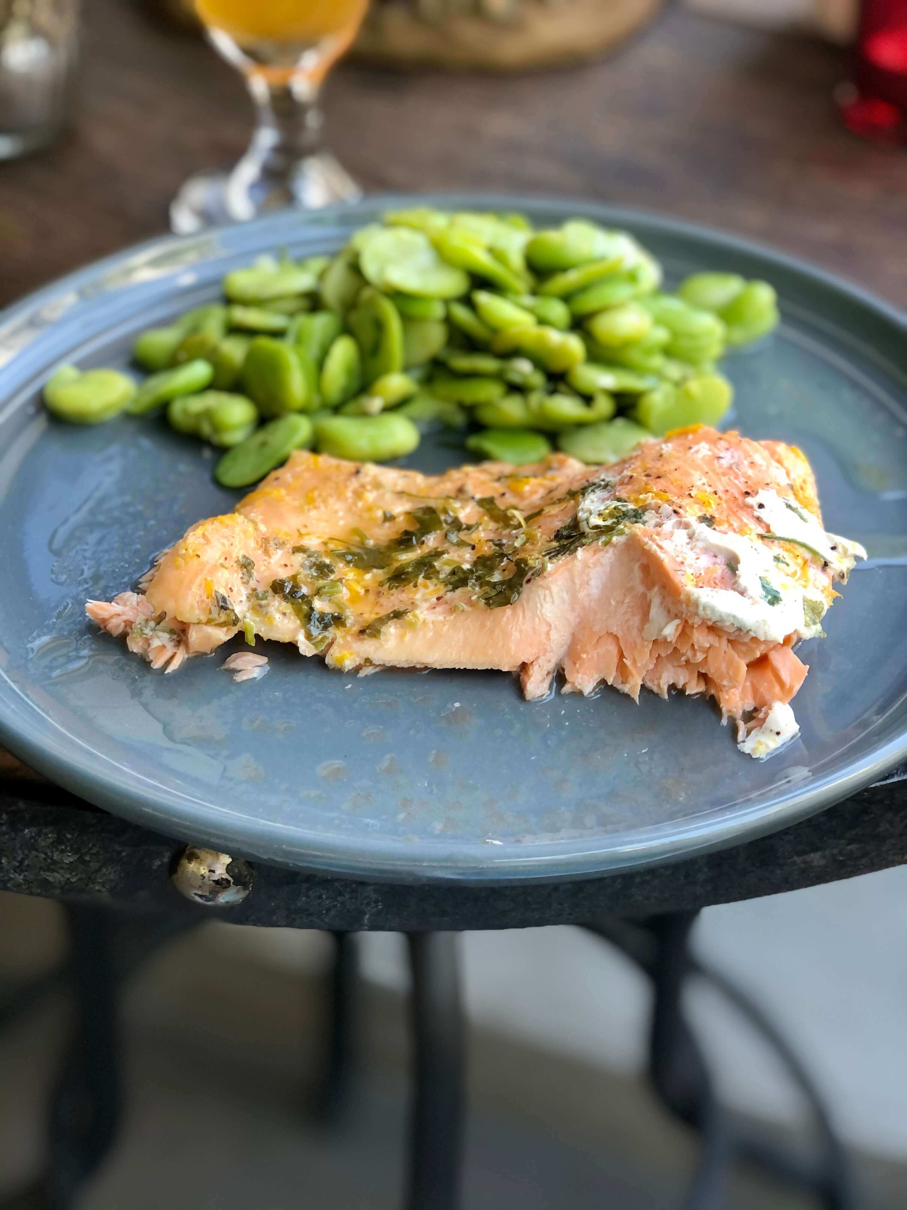 Salmón a la Parrilla