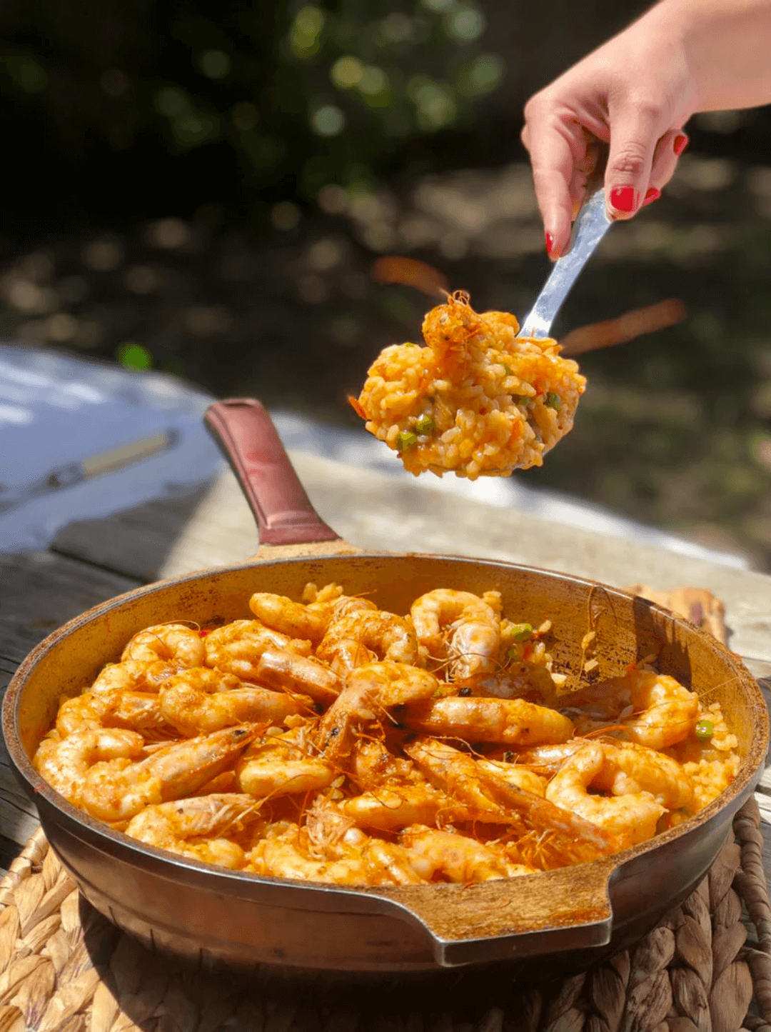 Arroz Meloso con Langostinos
