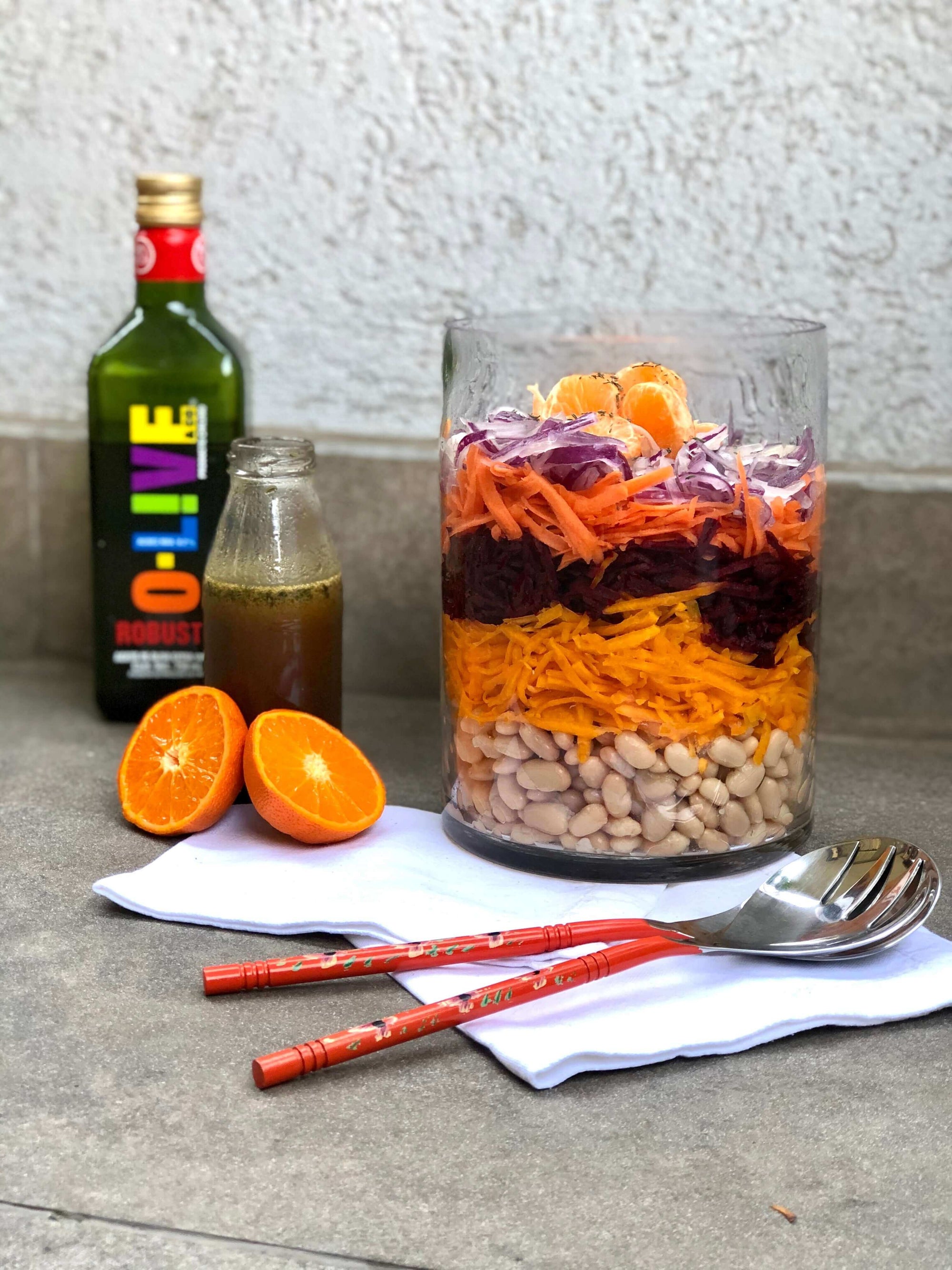 Ensalada de Porotos por Benjamín Perez