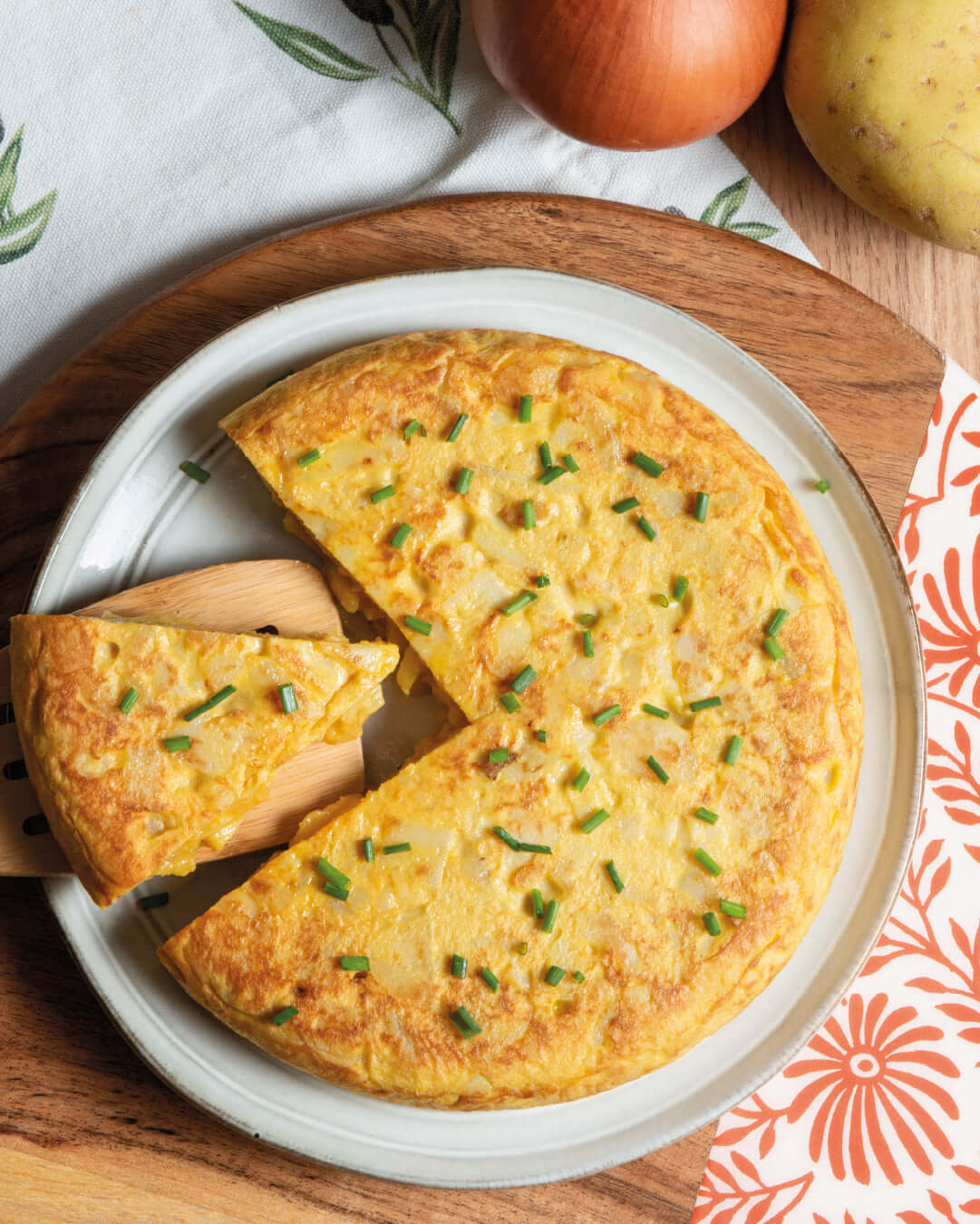 Tortilla Española con Aceite de Oliva Santiago