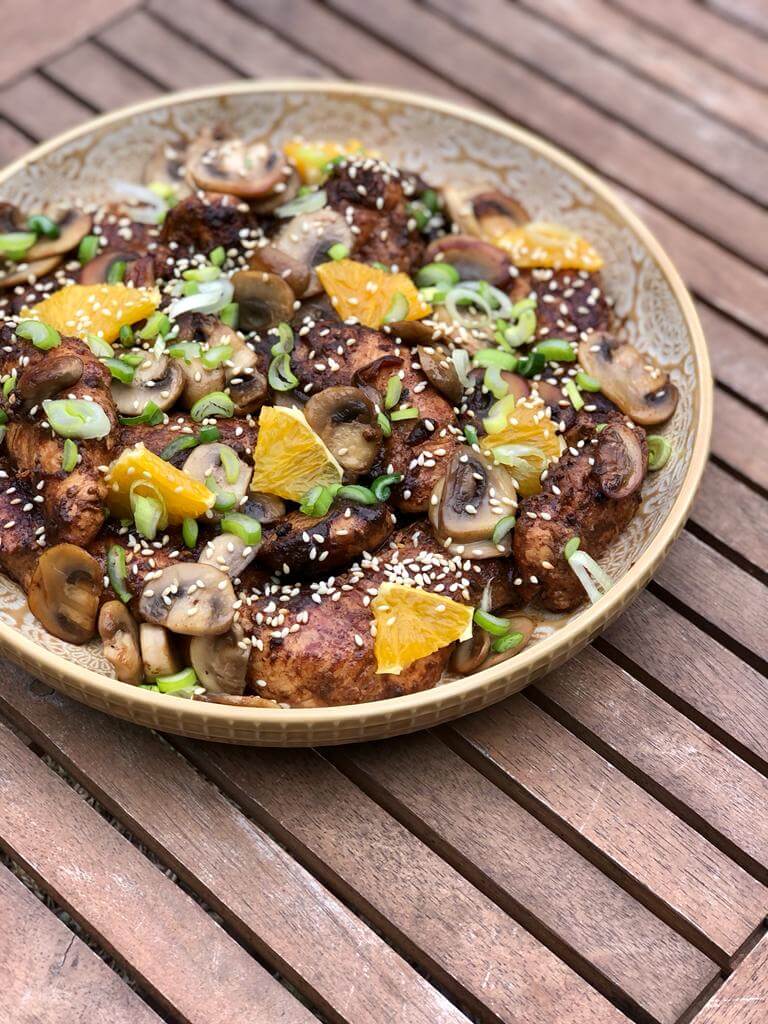 Pollo Estilo Oriental