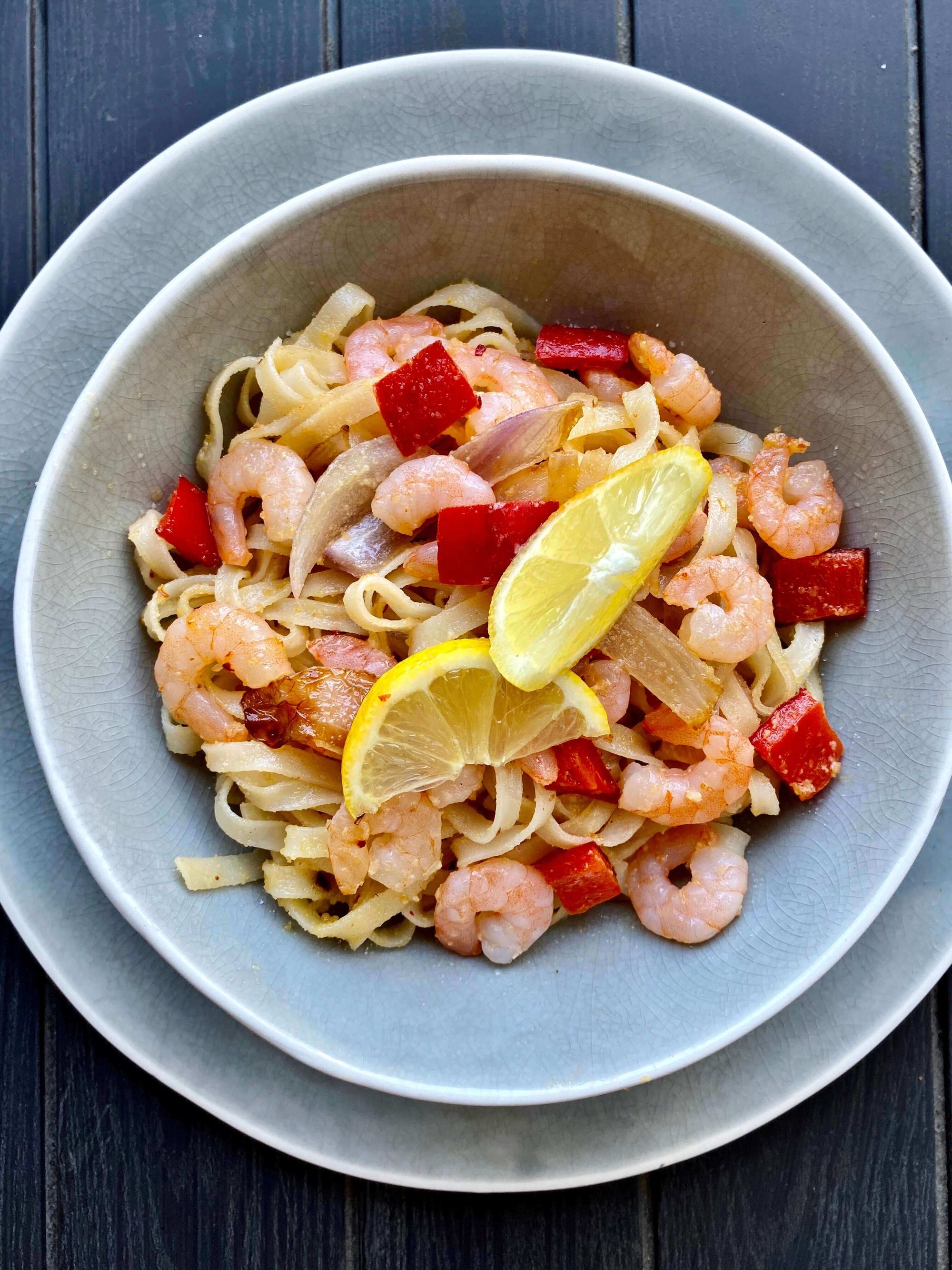 Plato de Pasta Thailandesa