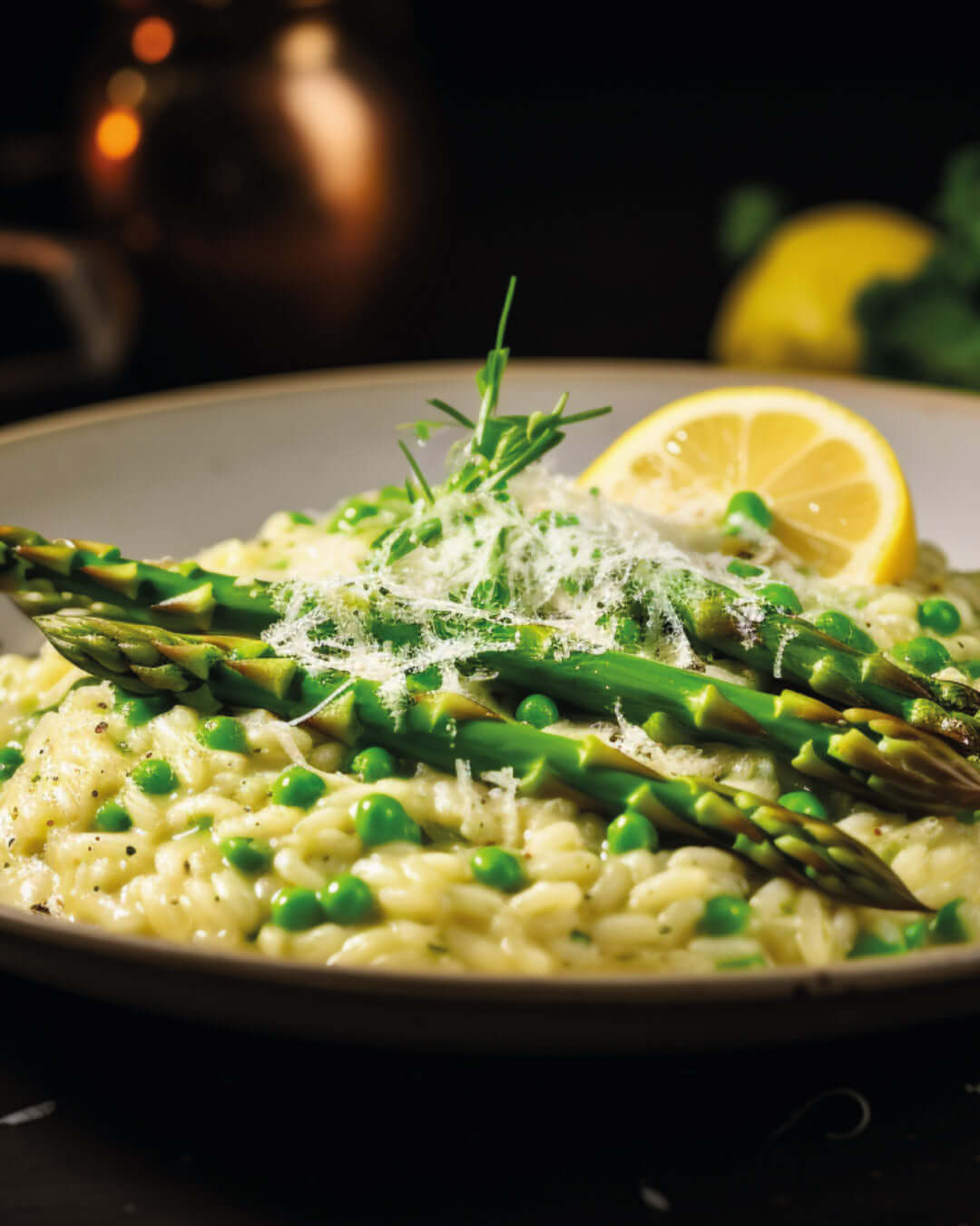 Risotto de Espárragos al Estilo de Gordon Ramsay