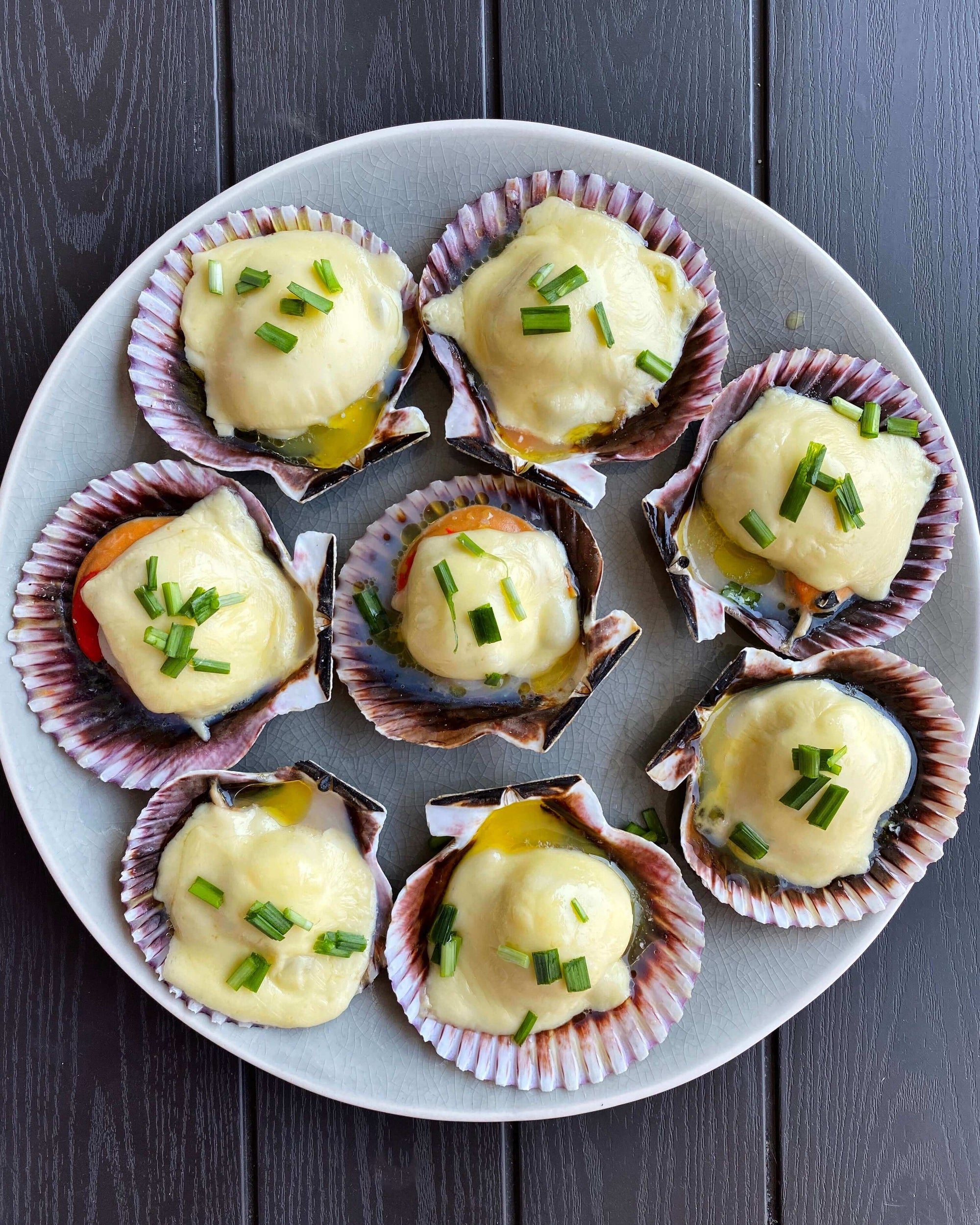 Ostiones a la Parmesana por Carole Matthei