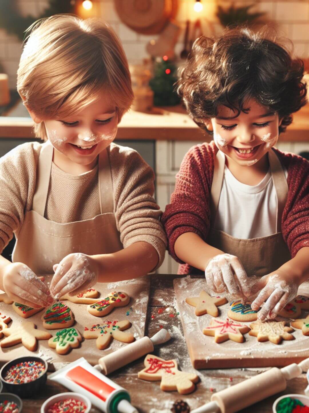 Galletas de navidad para hacer con niños 🎄🙌🏼
