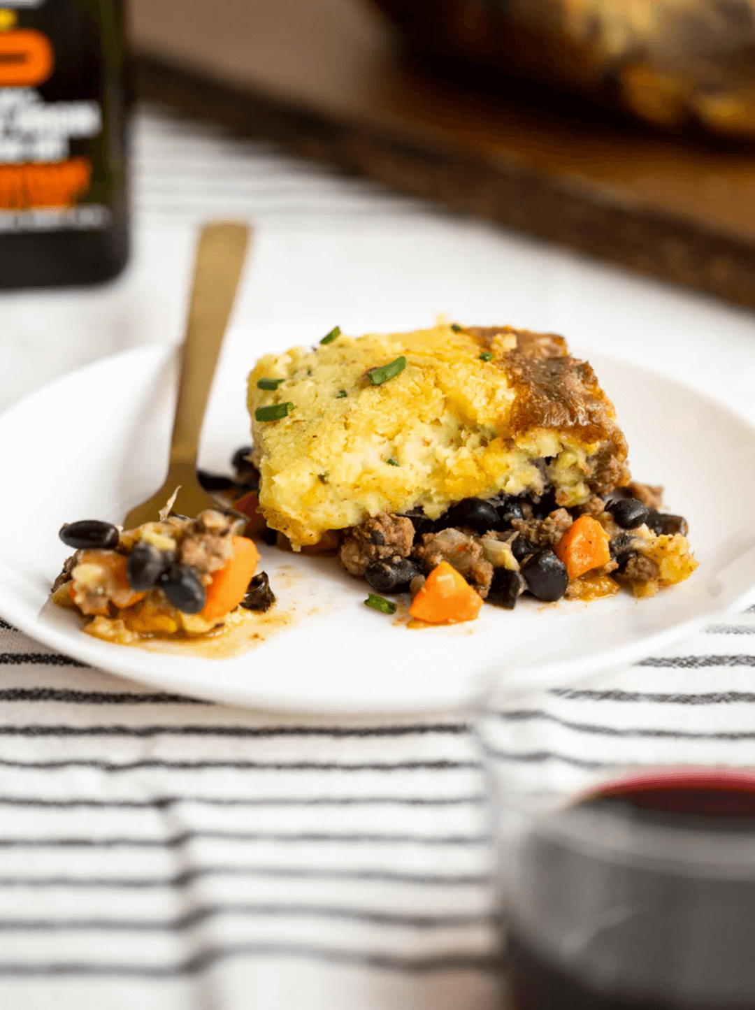 Shepherd's Pie preparado con aceite de oliva O-Live & Co