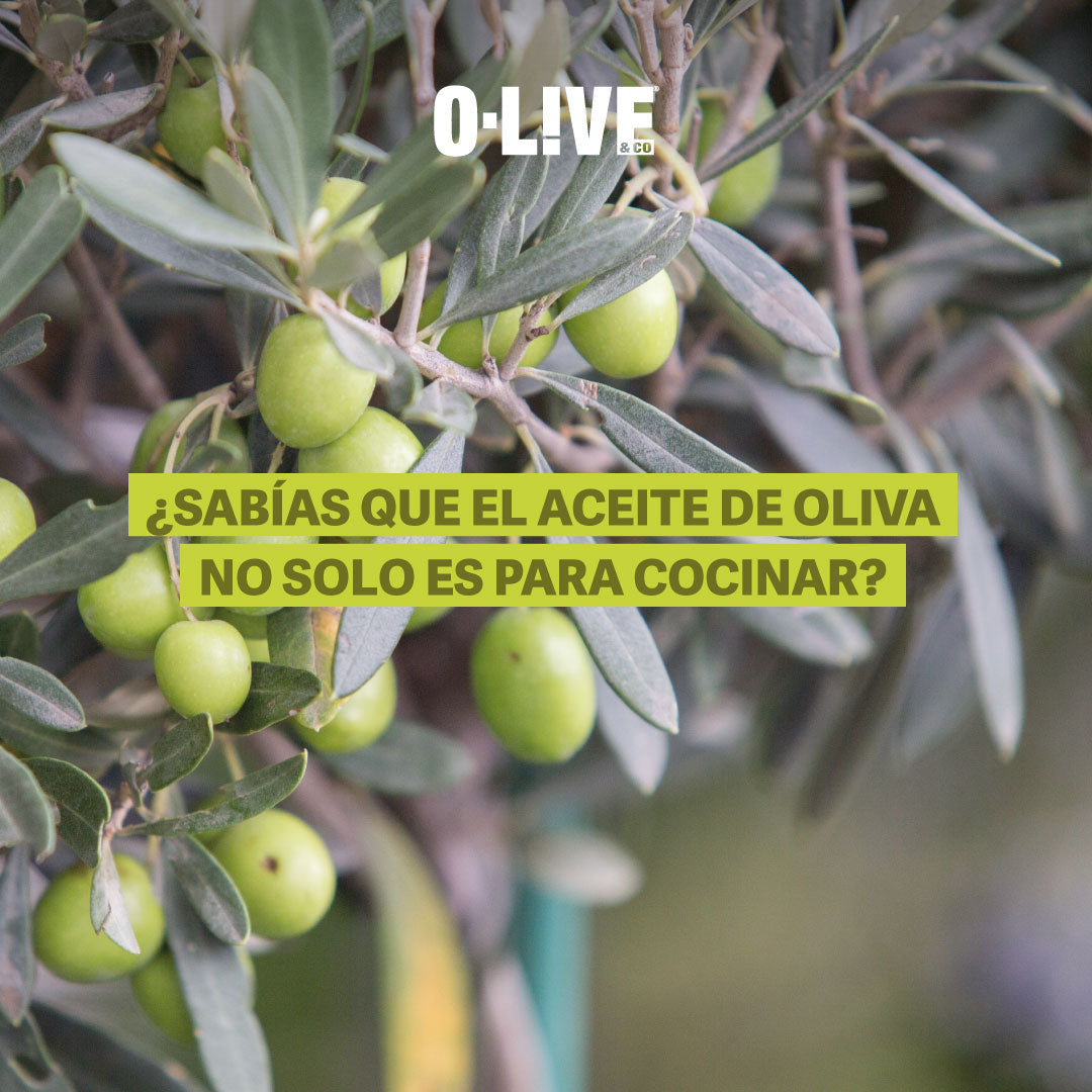 3 usos alternativos del aceite de oliva