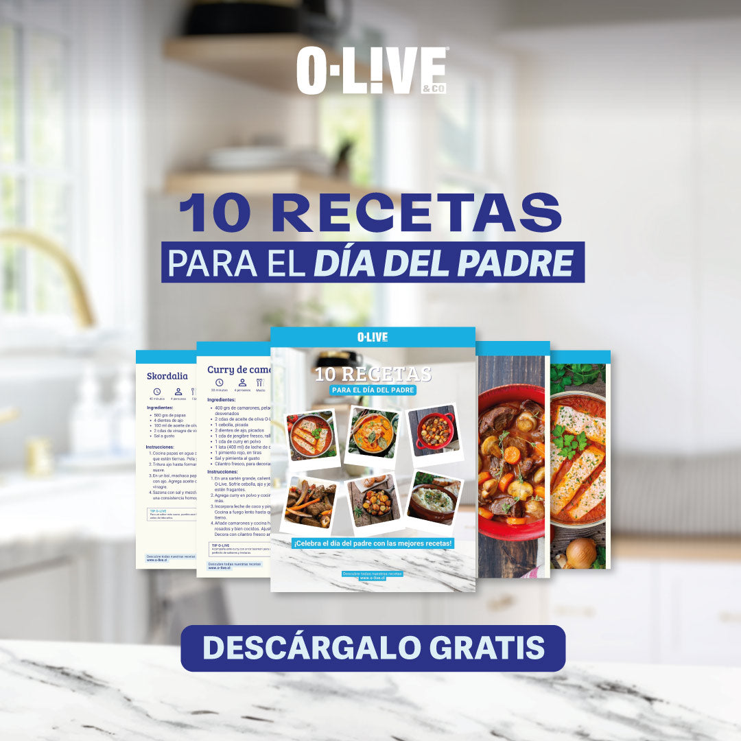Recetario para el Día del Padre con Aceite de Oliva