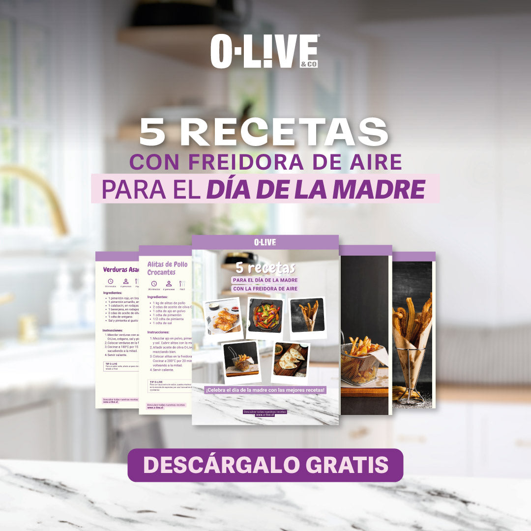 5 Recetas para Sorprender a Mamá con la Freidora de Aire