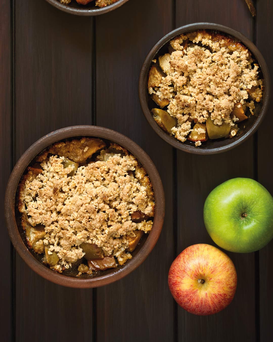 Crumble de Manzana Saludable