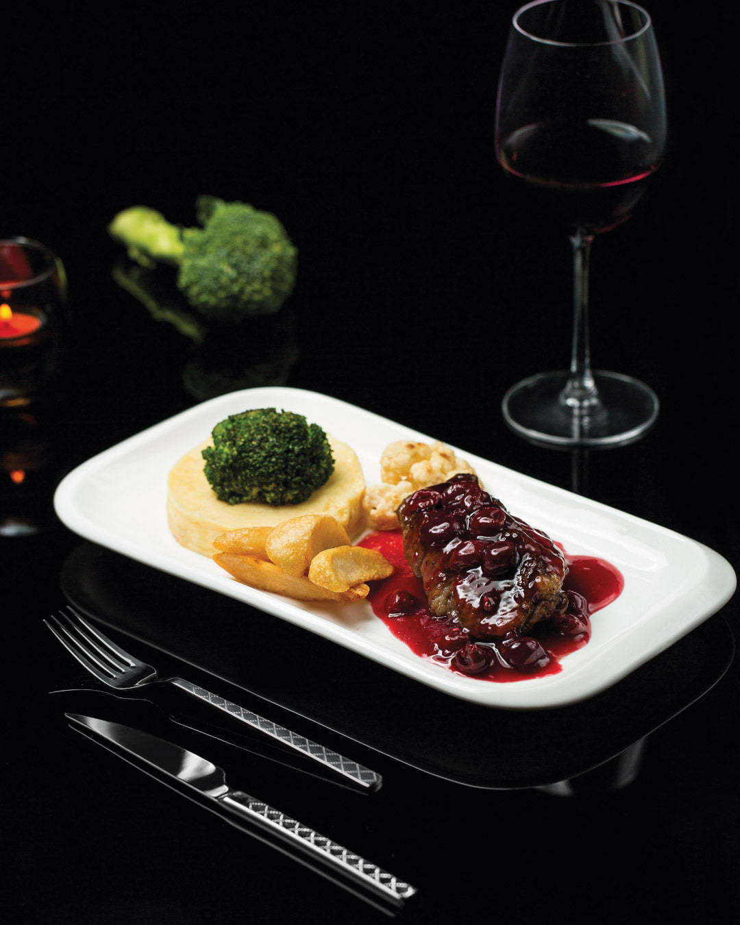 Plateada al Vino Tinto con Aceite de Oliva y Hierbas