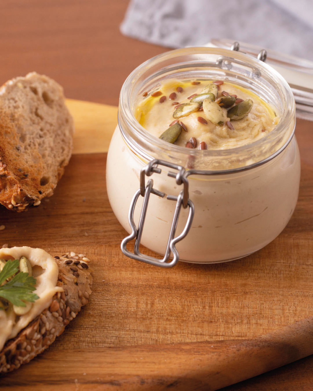 Paté de Foie con Bocanboca Pita Chips