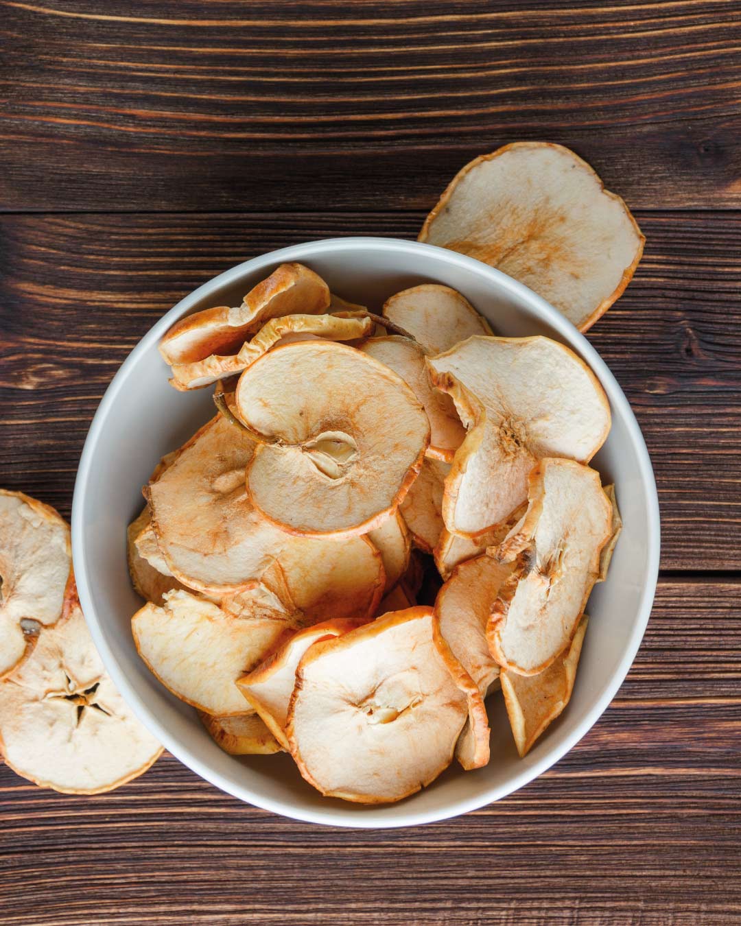 Chips de Manzana Saludables
