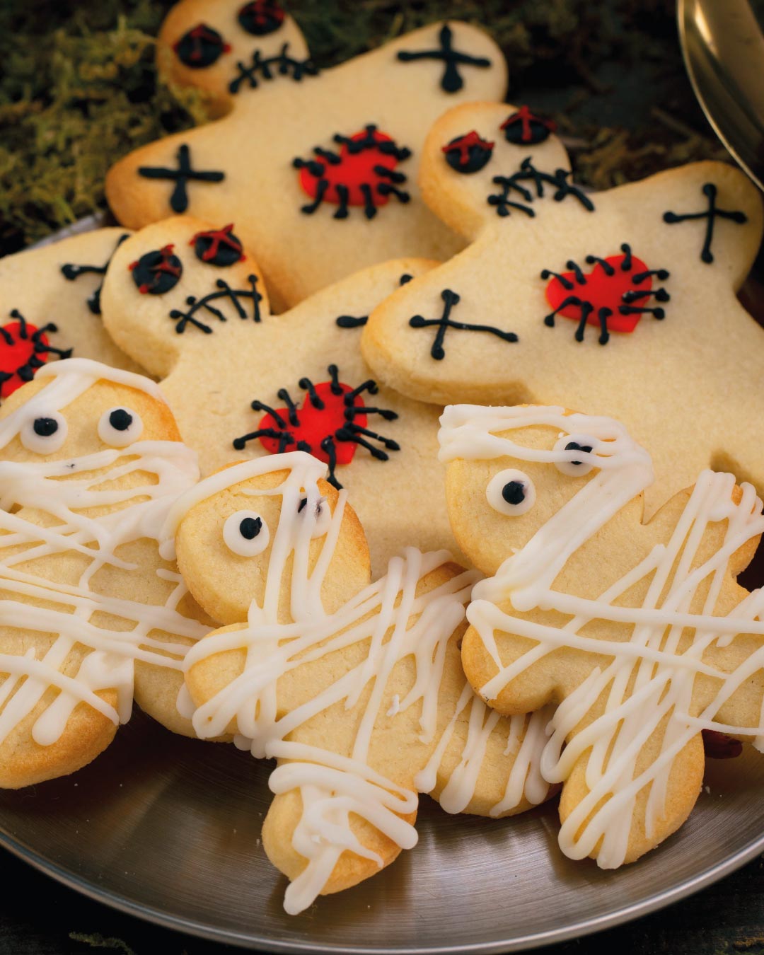 Galletas de Mantequilla con Decoración de Momia