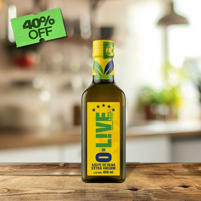 Aceite de Oliva Extra Virgen O-Live Edición Brasil 450ml