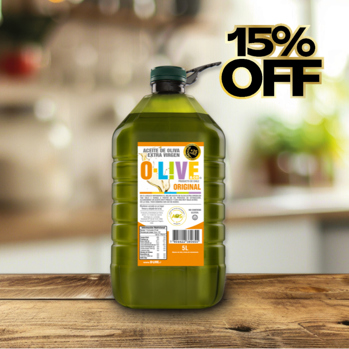 Aceite de Oliva Extra Virgen O-Live 5 Lts