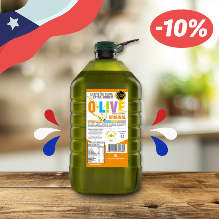 Aceite de Oliva Extra Virgen O-Live 5 Lts