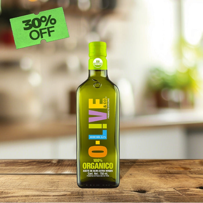Aceite de Oliva Extra Virgen O-Live Orgánico 750ml