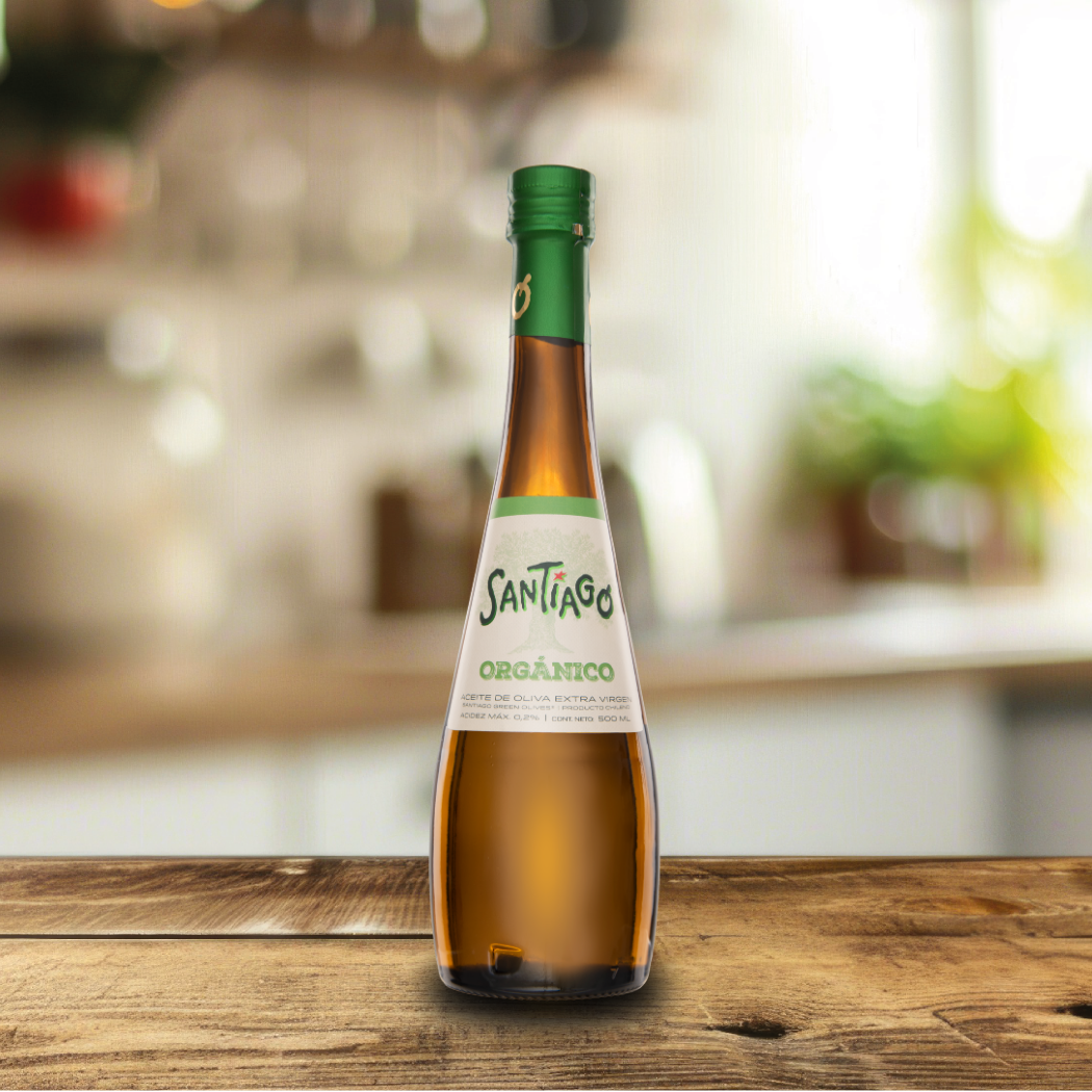 Aceite de Oliva Extra Virgen Santiago Orgánico 500ml