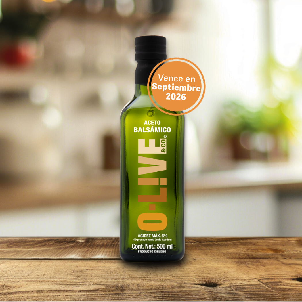 Aceto Balsámico O-Live 500ml Botella Unitaria