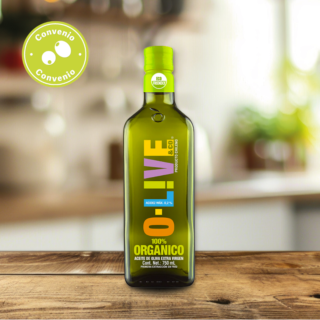 Aceite de Oliva Extra Virgen O-Live Orgánico 750ml.
