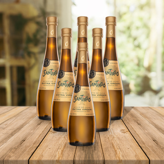 Aceite de Oliva Santiago Premium Caja 6 Unid. 500ml