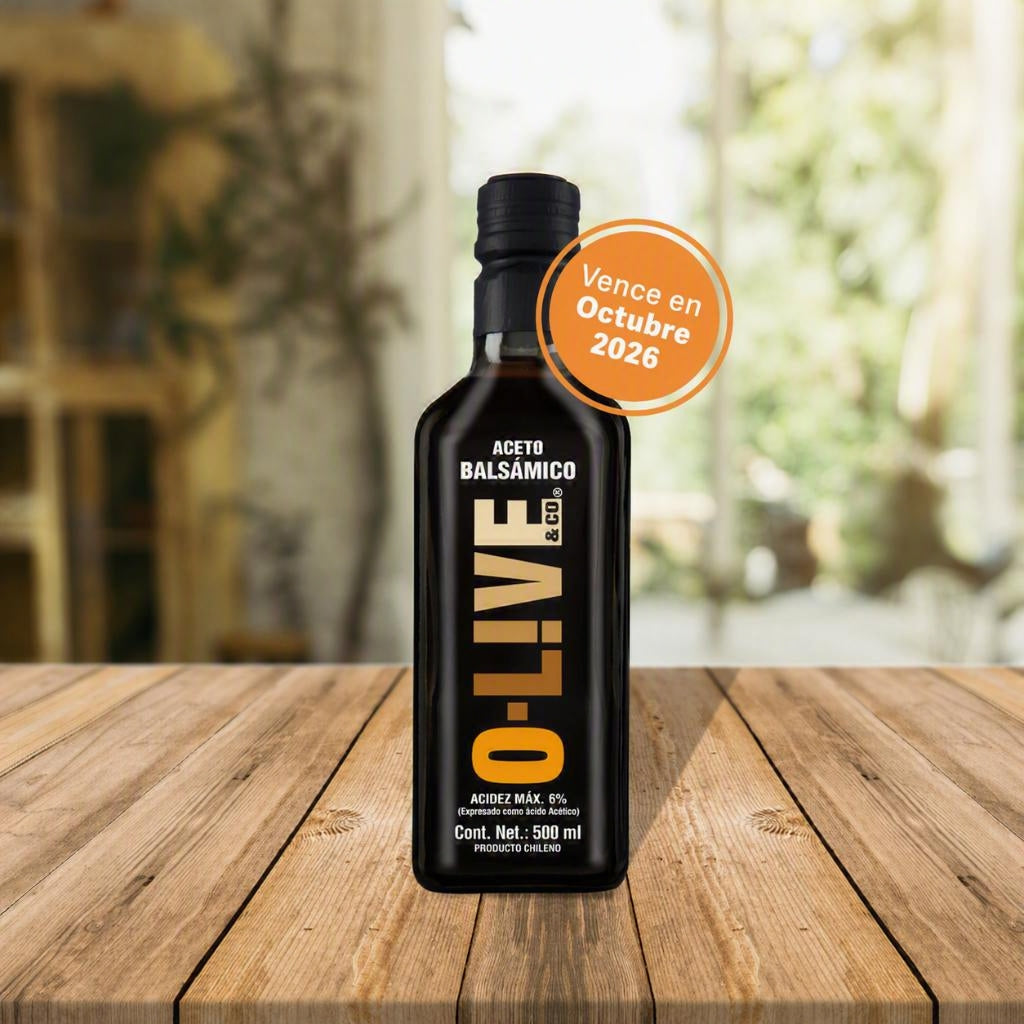 Aceto Balsámico O-Live 500ml Botella Unitaria