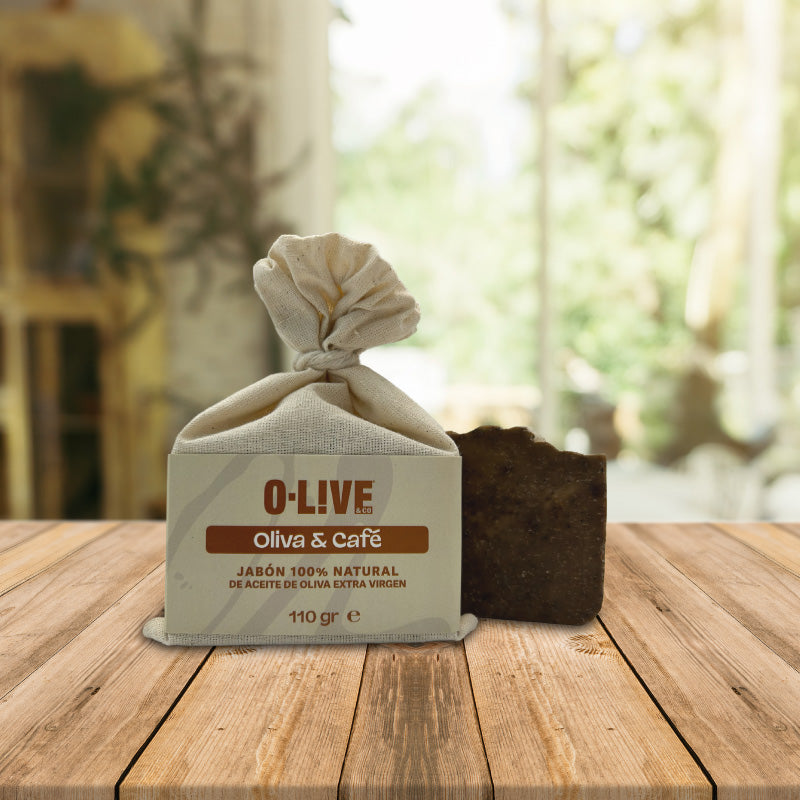 Jabón Exfoliante Café O-Live & Co
