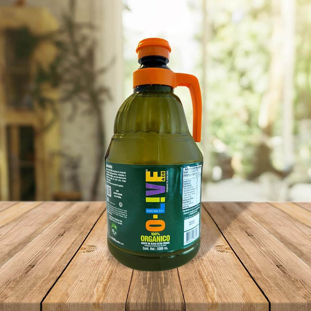 Aceite de Oliva Extra Virgen O-Live Orgánico 2 Lts