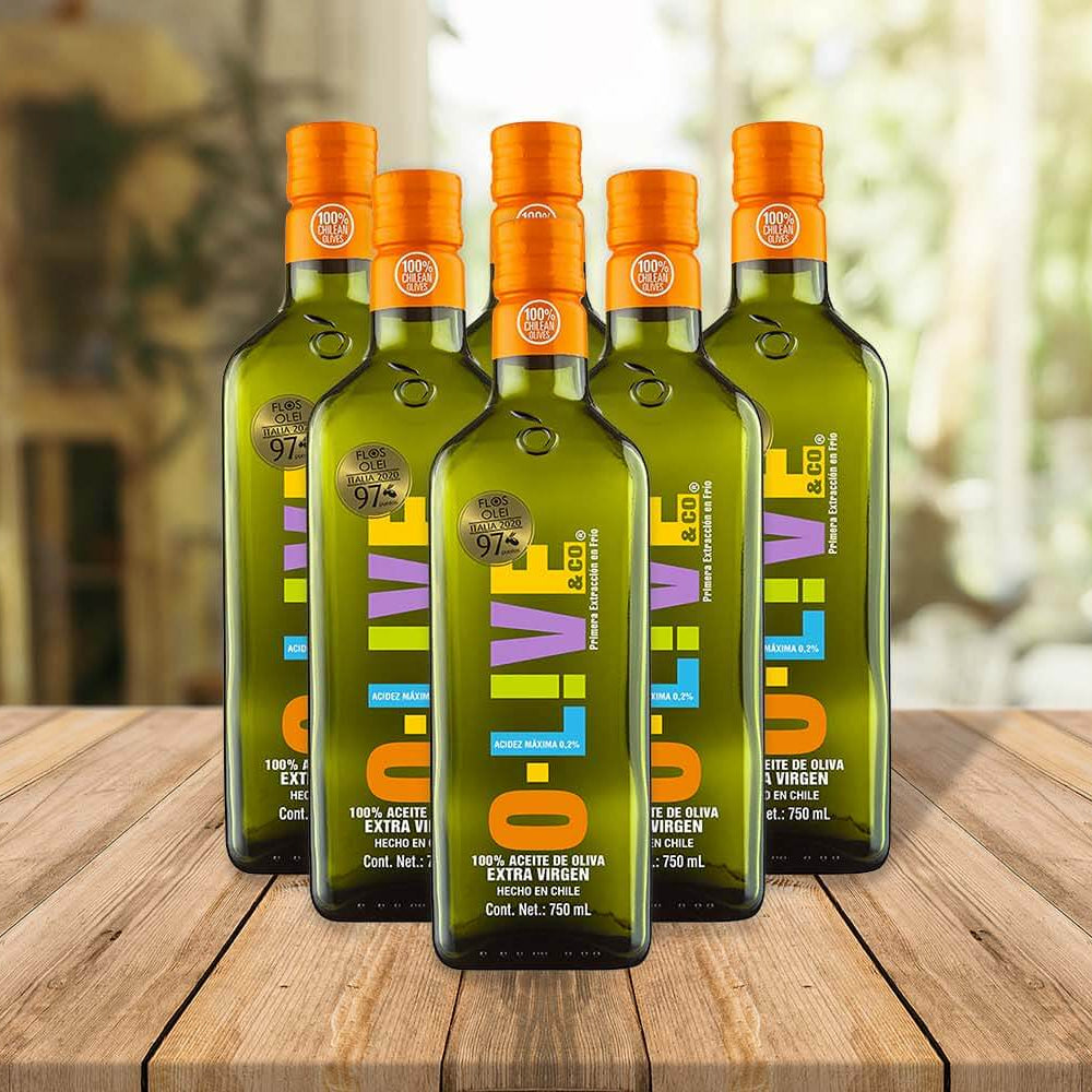 Aceite de Oliva O-Live Original 6 Unid. 750ml
