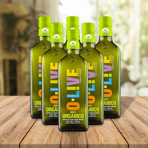 Aceite de Oliva Orgánico Caja 6 Unid. 750ml