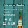 Aceite de Oliva Extra Virgen Orgánico Santiago 500ml x6 Unidades